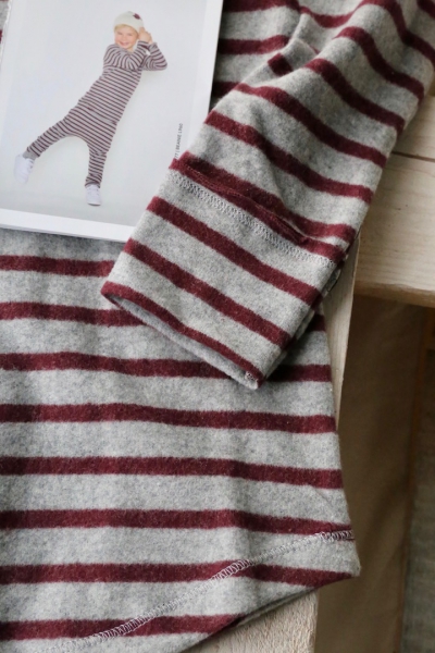 little10days - raglan tee stripe
