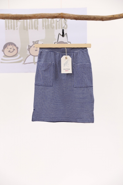 nice things mini - striped midi skirt