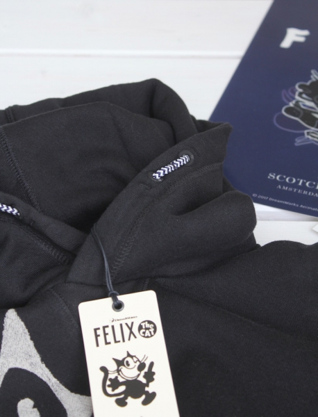 Scotch Shrunk - Felix the Cat hoodie black