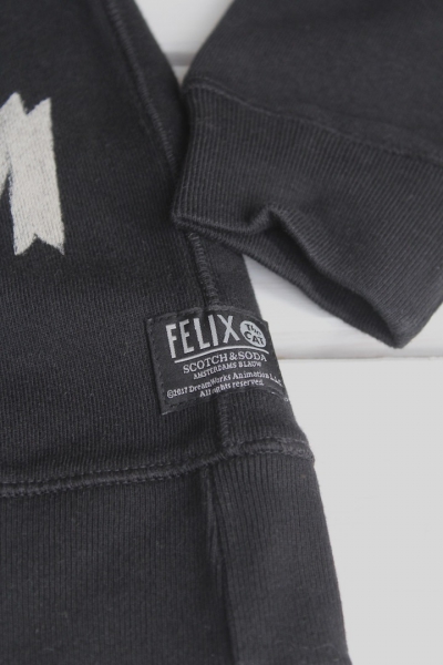 Scotch Shrunk - Felix the Cat hoodie black