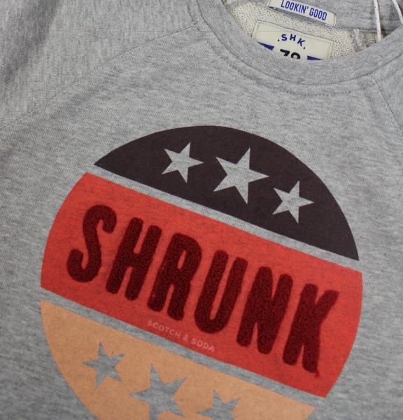 Scotch Shrunk - crewneck sweat with towel artworks