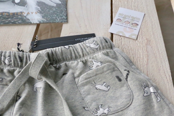 little10days - skirt ollie grey melange