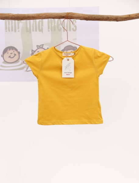 Nice Things Mini  - T-Shirt Kurzarm gelb