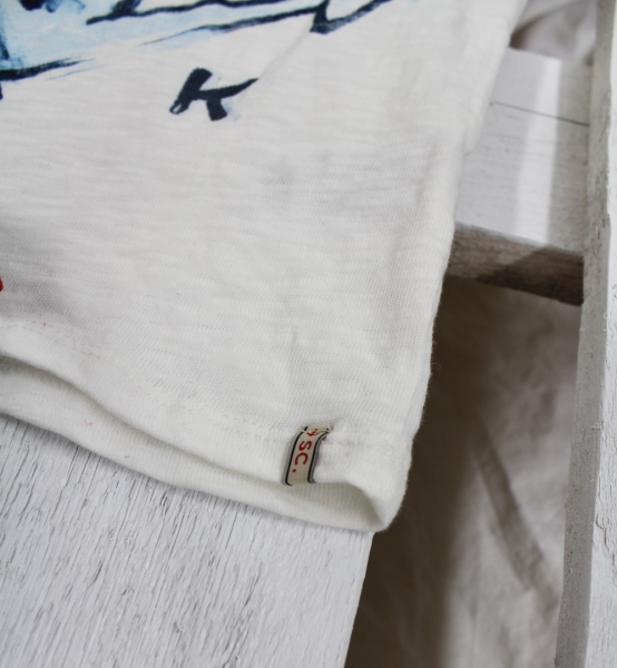Scotch Shrunk - tee with aquarel artworks