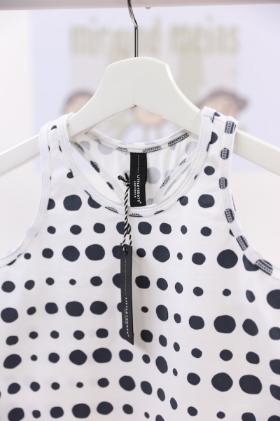 little10days - singlet mini dots