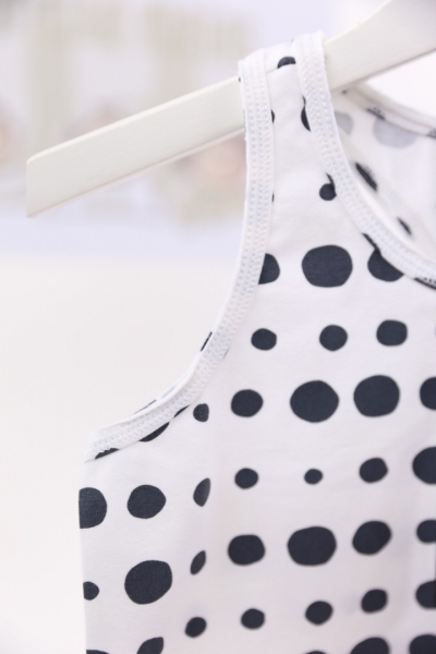 little10days - singlet mini dots