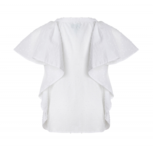 MINI A TURE - Bluse BRITH mit Fledermausärmeln