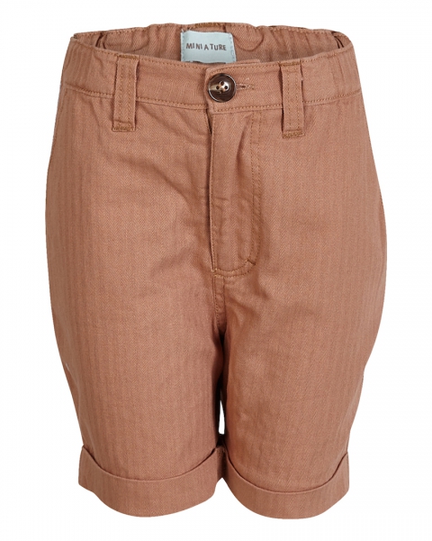 Mini A Ture - canvas shorts CORNELIS indian tan