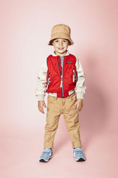 MINI A TURE  -  Chinopants Corty braun