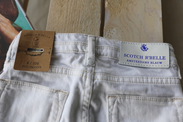 SCOTCH R'BELLE  - Jeans weiss "La Parisienne" Skinny