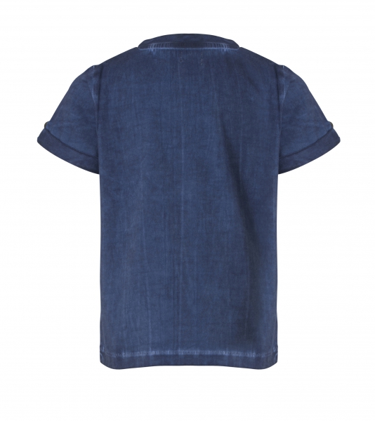 MINI A TURE - T-Shirt LUKE dunkelblau