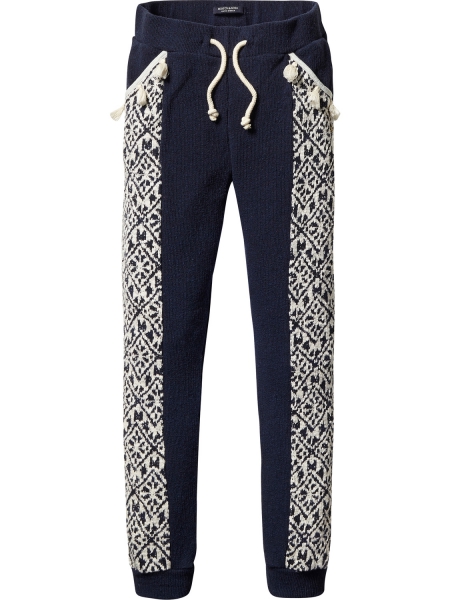 Scotch R'Belle - sweat pants in jacquard quality