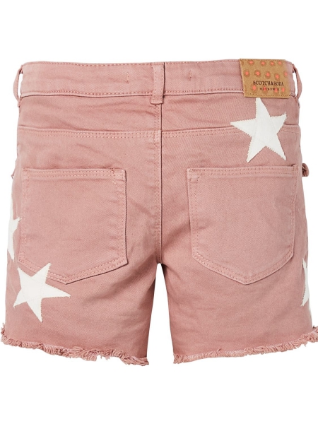 Scotch R'Belle - 5-pocket shorts with star patches