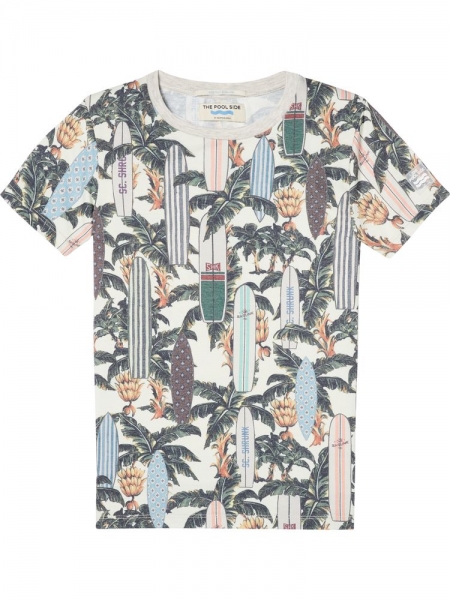 Scotch Shrunk - the Pool Side allover printed tee