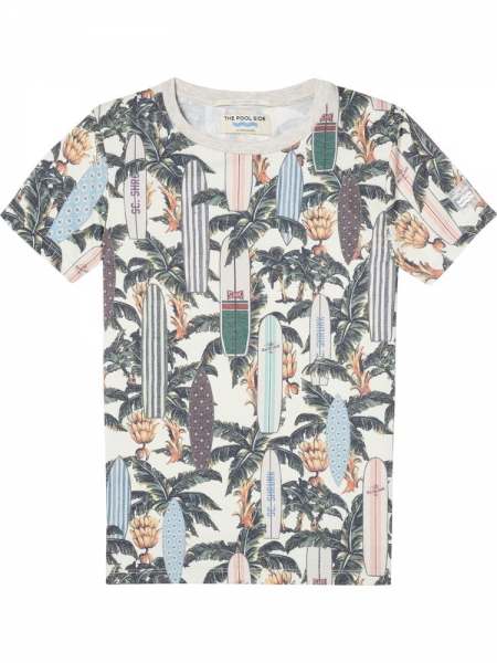 SCOTCH SHRUNK - T-Shirt mit Tropic-Print