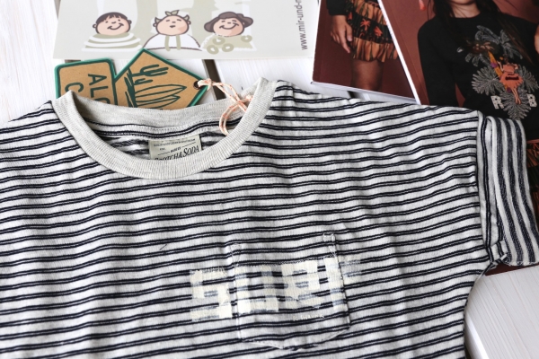 Scotch Shrunk - tee with dropped shoulder styling and artwork