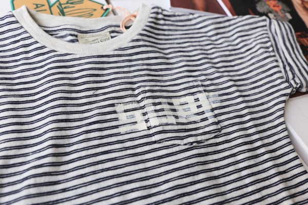 Scotch Shrunk - tee with dropped shoulder styling and artwork