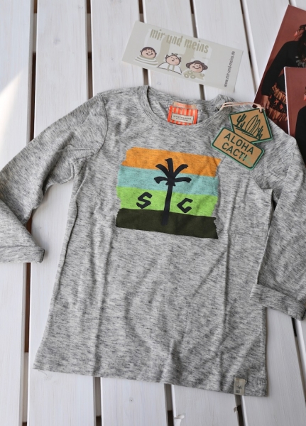 Scotch Shrunk - longsleeve basice tee with chest artwork