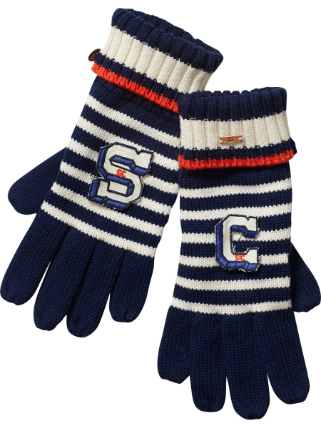 Scotch Shrunk - gloves with artwork and badges