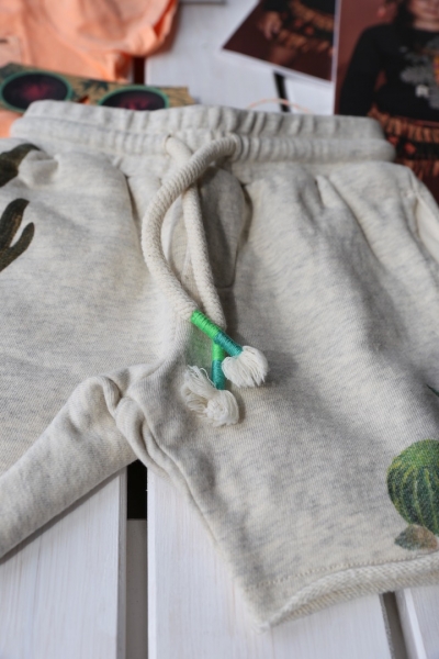 SCOTCH SHRUNK - Sweatshorts mit Kaktusprint