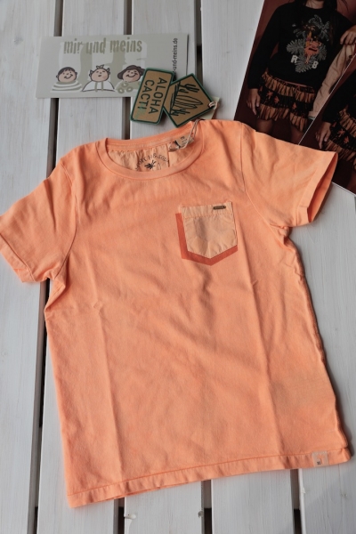 SCOTCH SHRUNK - T-Shirt mit Brusttasche orange