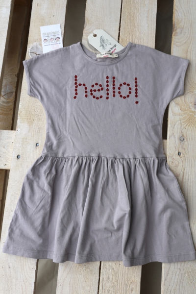 nice things mini - "hello" dress