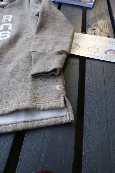 Scotch Shrunk - longer length crewneck sweat with artworks
