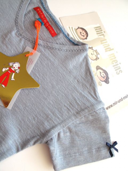 BENGH per Principesse - Leinen T-Shirt hellblau