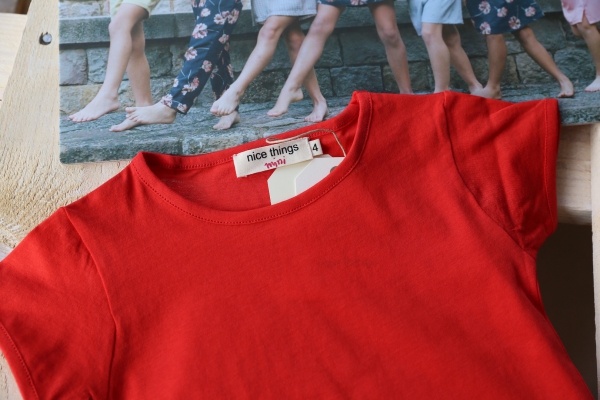 nice things mini - cotton organic t-shirt